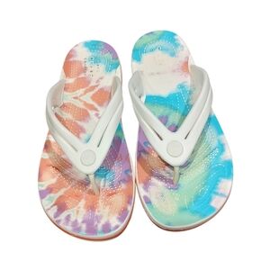 CROCS Multicolor Tie-Dye Sandals